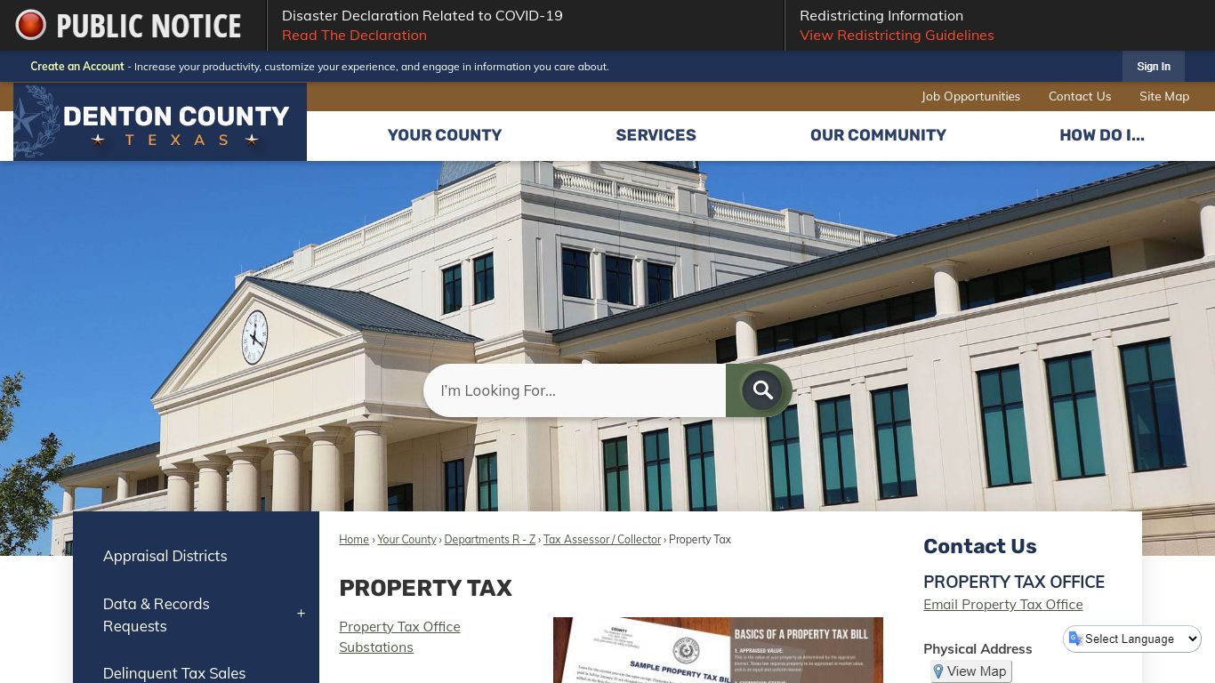 Property Tax | Denton County, TX